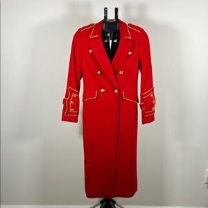 Banana Republic x Olivia Palermo Long Military Overcoat